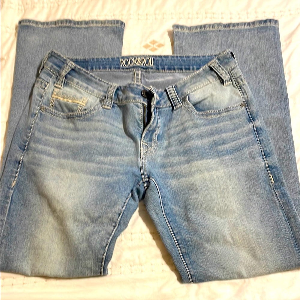 Rock and Roll Cowgirl Riding Jeans 30x32